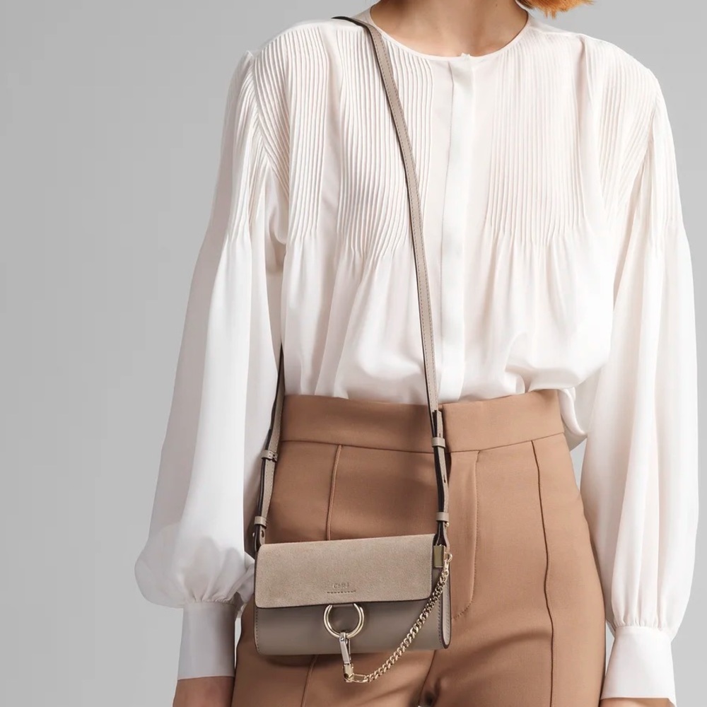 Chloe Faye Wallet on Strap